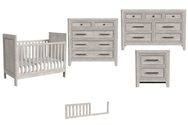 Picture of Carlson Washed Linen Classic Crib Packages | Westwood Furniture